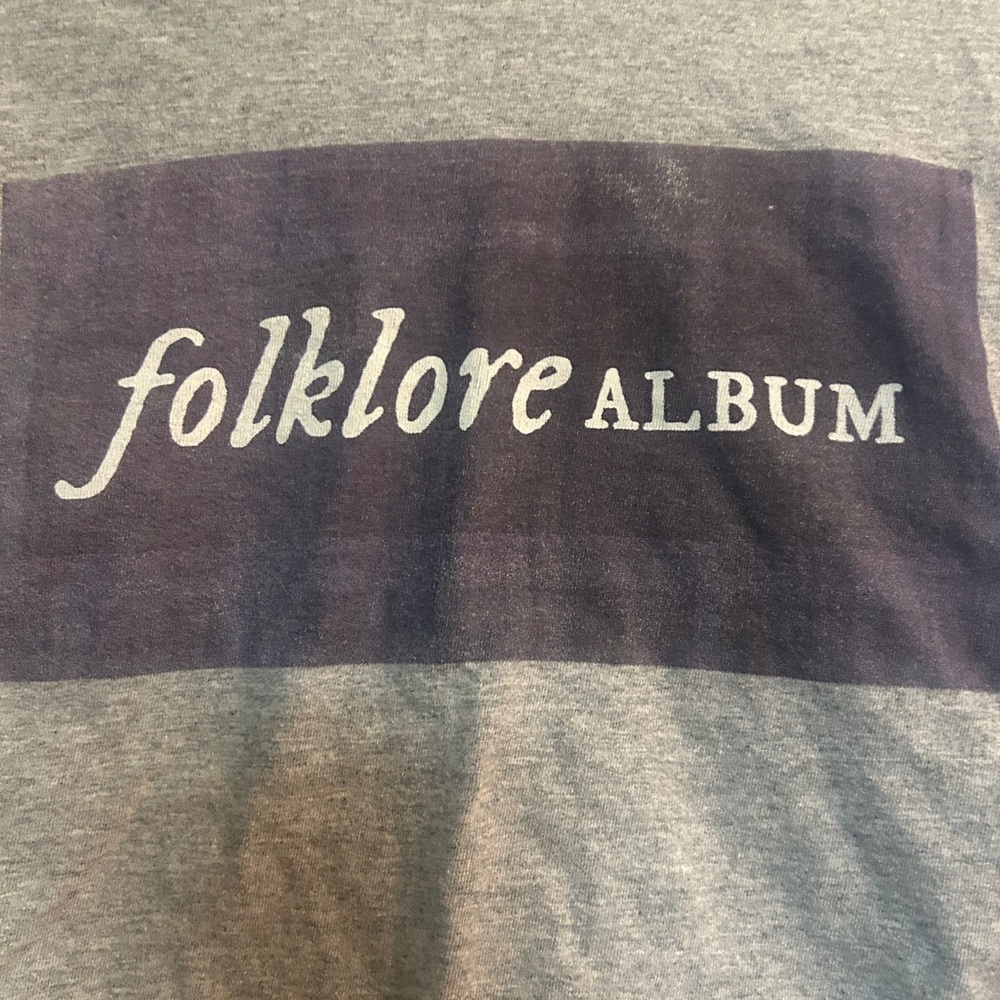 Taylor Swift official Folklore crop top size small - Picture 4 of 7